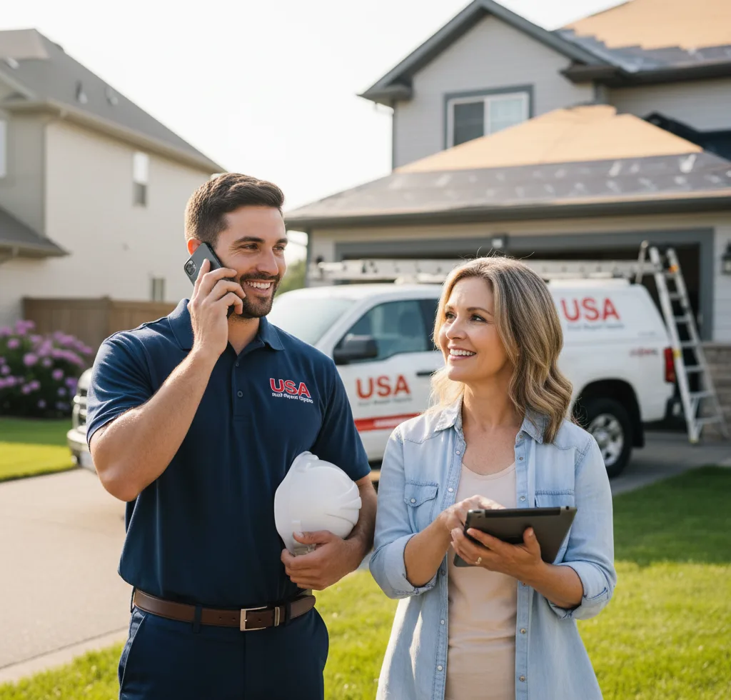 USA Roof Repair Experts customer support in Goddard